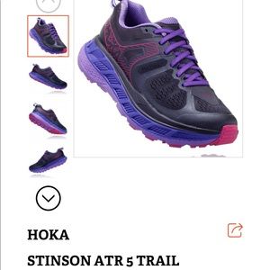 Brand new Hoka One One Stinson Running Shoes